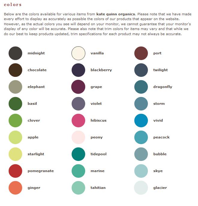 colours