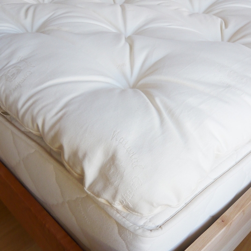 natural wool topper